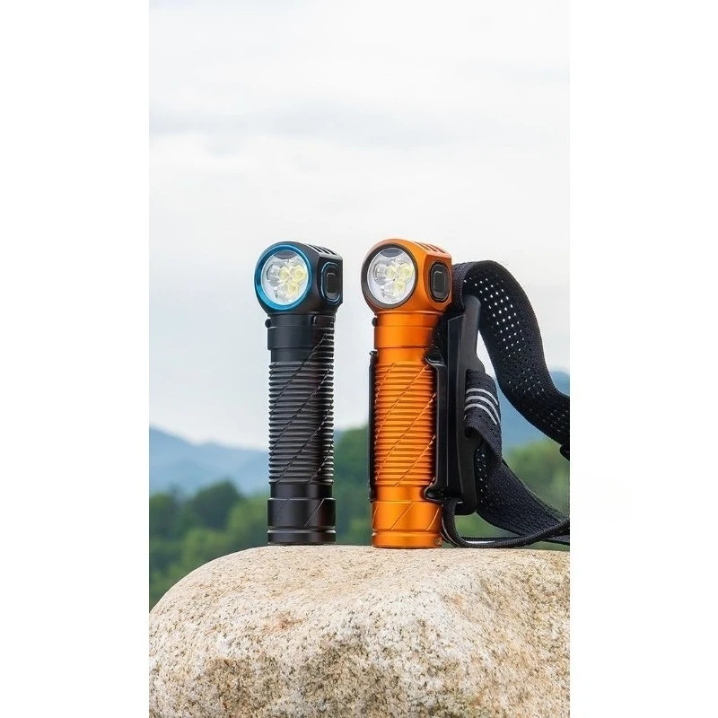 Dual light source lumen highlight outdoor operation waterproof long battery life corner headlight