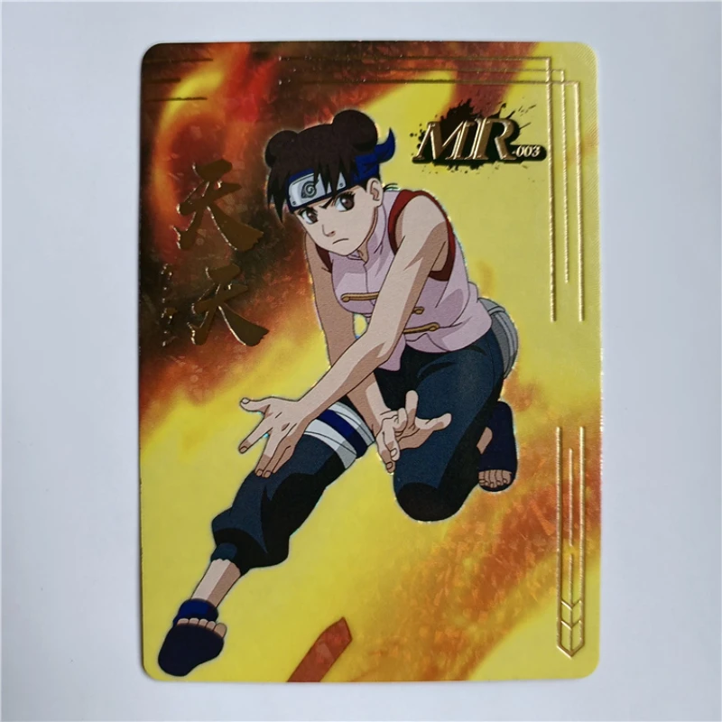 Little Dinosaur Naruto Card PR MR Sasuke 3D Single Card 6 Bomb Generation 10 Supreme Edition SP Anime Character Collection