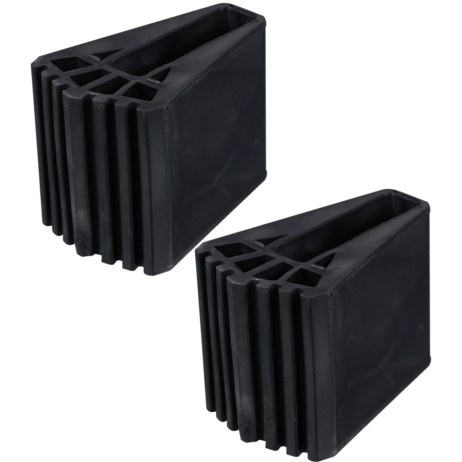 

2pcs Non-slip Ladder Feet Covers Foldable Thickened Rubber Pads for Extension Ladder Anti-skid Floor Protectors Construction