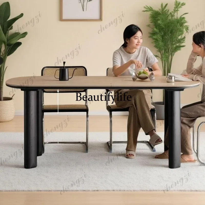 

P182 Luxury Modern Dinning Table Japanese Utility Nordic Drinks Designer Dinning Table Cute Unusual Salon Wood Muebles