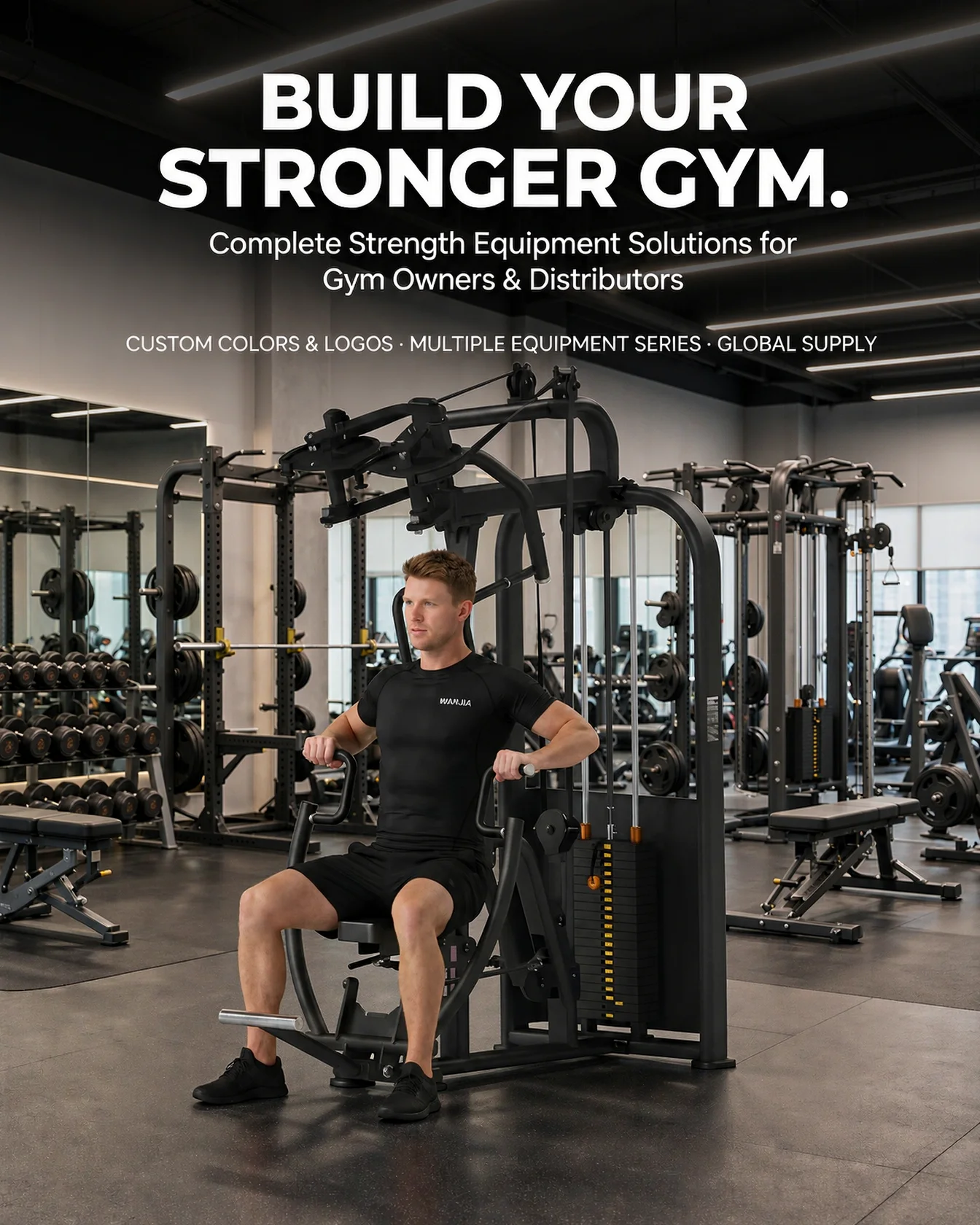 Upgrade Your Gym Commercial Strength Training Equipment Decline Chest Press and Pec Deck Superset for Gym Owners