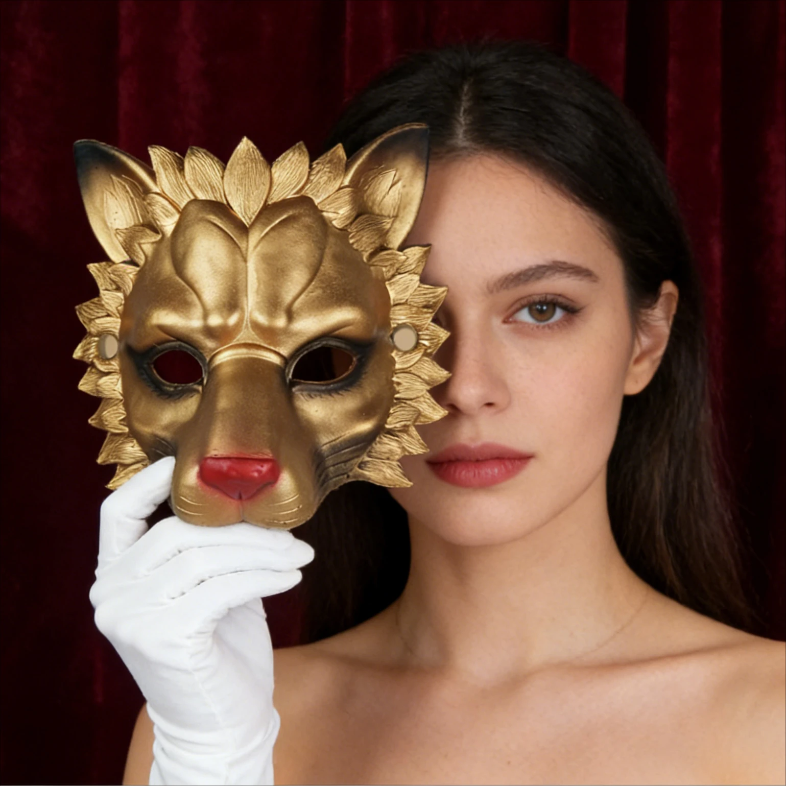Máscara de León 3D de Espuma P - Cosplay Props Eva Foam reseña y precio