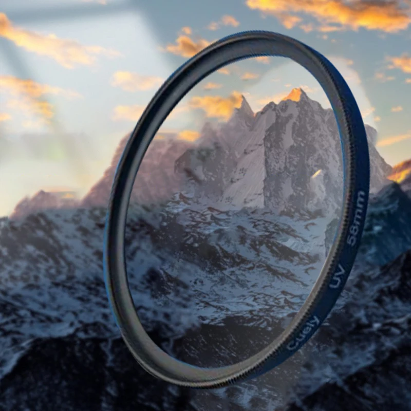 37 40.5 43 46 49 52 55 58 62 67 72 77 82mm Lens HD UV Digital Filter Lens Protective Film For Canon Nikon SLR Cameras 99.9% — Generic