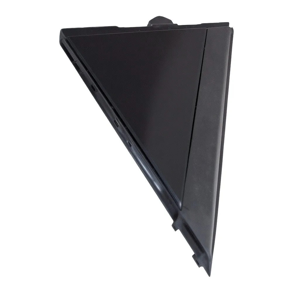 LH A Pillar Triangular Trim Panel Matte Black ABS Plastic for Fiat 500 2008+ and For Abarth 500 2012+ Direct Fit