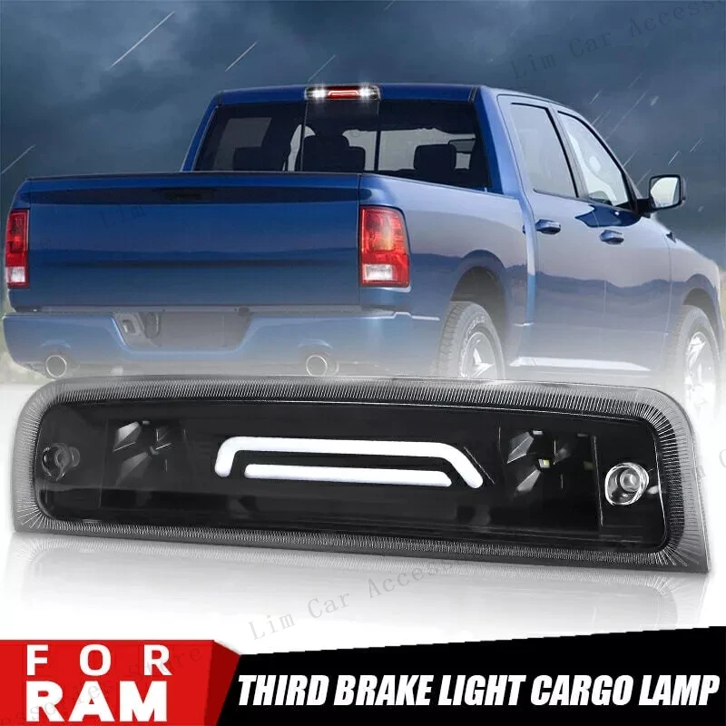 Rear Stop Lamp For Dodge RAM 1500 2500 3500 2009-2018 High Mount Stop Lamp Third Brake Light LED taillight