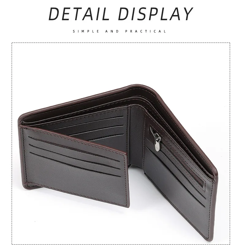 กระเป๋าสตางค์แบบพับสามตอนสไตล์ญี่ปุ่นสำหรับผู้หญิง วัสดุ PU น่ารัก เหมาะสำหรับนักเรียน มีซิป พกพาสะดวก ใช้เป็นกระเป๋าใส่เงินหรือเหรียญได้