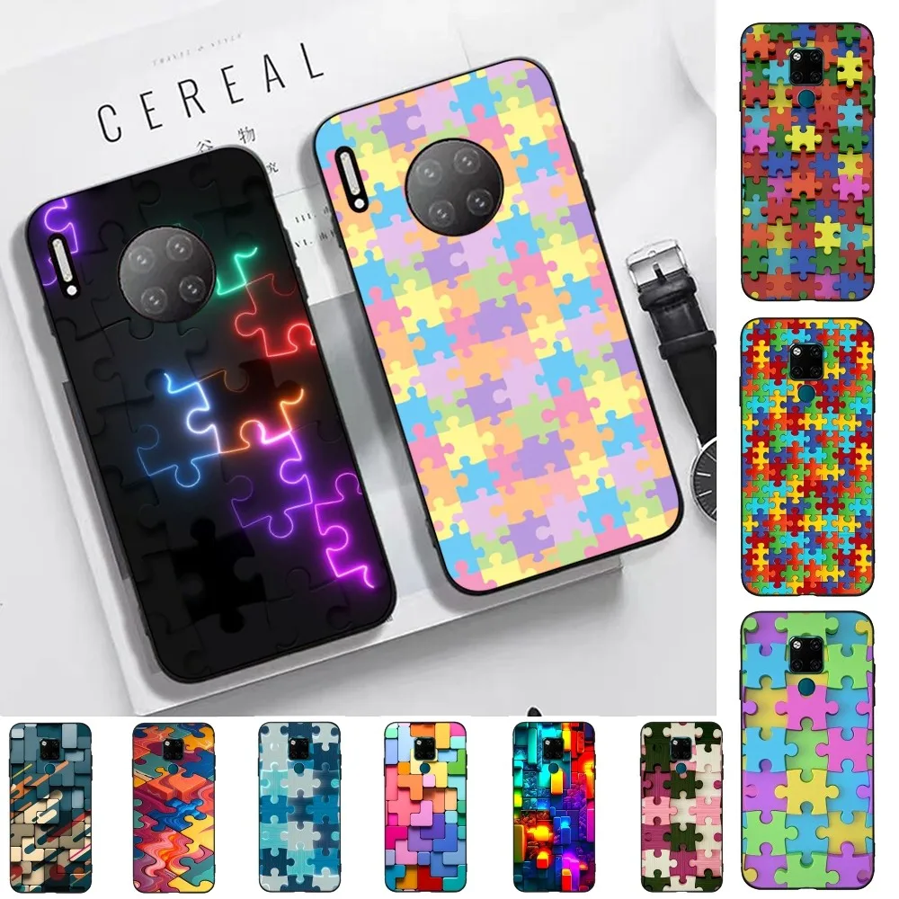 Interesting Puzzle Phone Case For Huawei Mate 10 20 30 40 50 lite pro Nova 3 3i 5 6 SE 7 pro 7SE