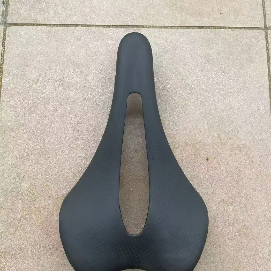 Nieuwe Boost Fietszadel Ultralight 89-105g Carbon Zadel 248x145mm Fiets Zitplaatsen voor MTB grind Racefiets Zetel Fietsen onderdelen