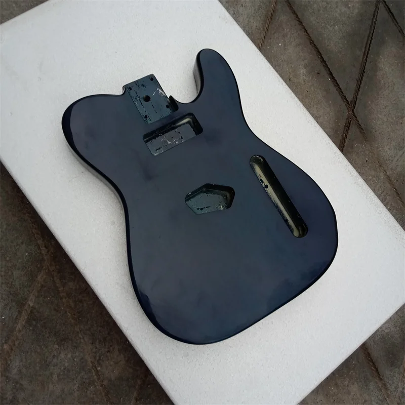 Blue 6 Strings TL Style  Electric Guitar Body  2s Route,One Piece Mahogany Guitar Body BJ663