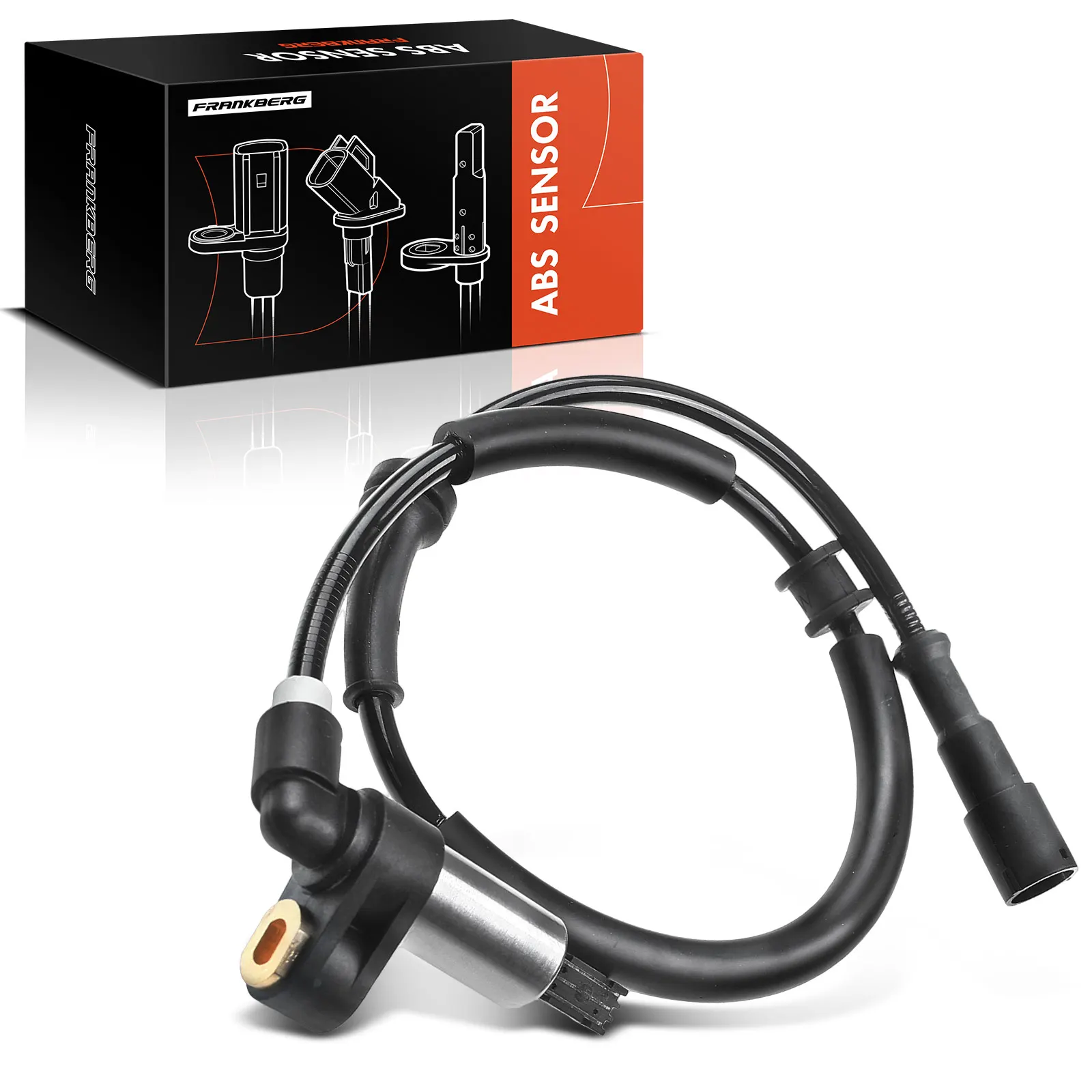 Frankberg 1x ABS Sensor Vorderachse Links Rechts für Mercedes-Benz Citan Renault Kangoo 1.2L-1.6L 2008- 8200441401