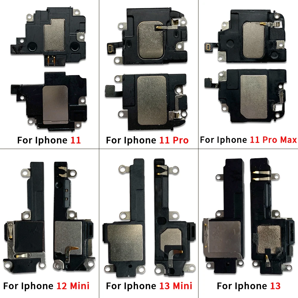 NEW Loudspeaker bottom Loud Speaker Sound Buzzer Ringer Flex Cable Replacement Part For iPhone 11 Pro 12 mini 13 Pro Max 14 Plus