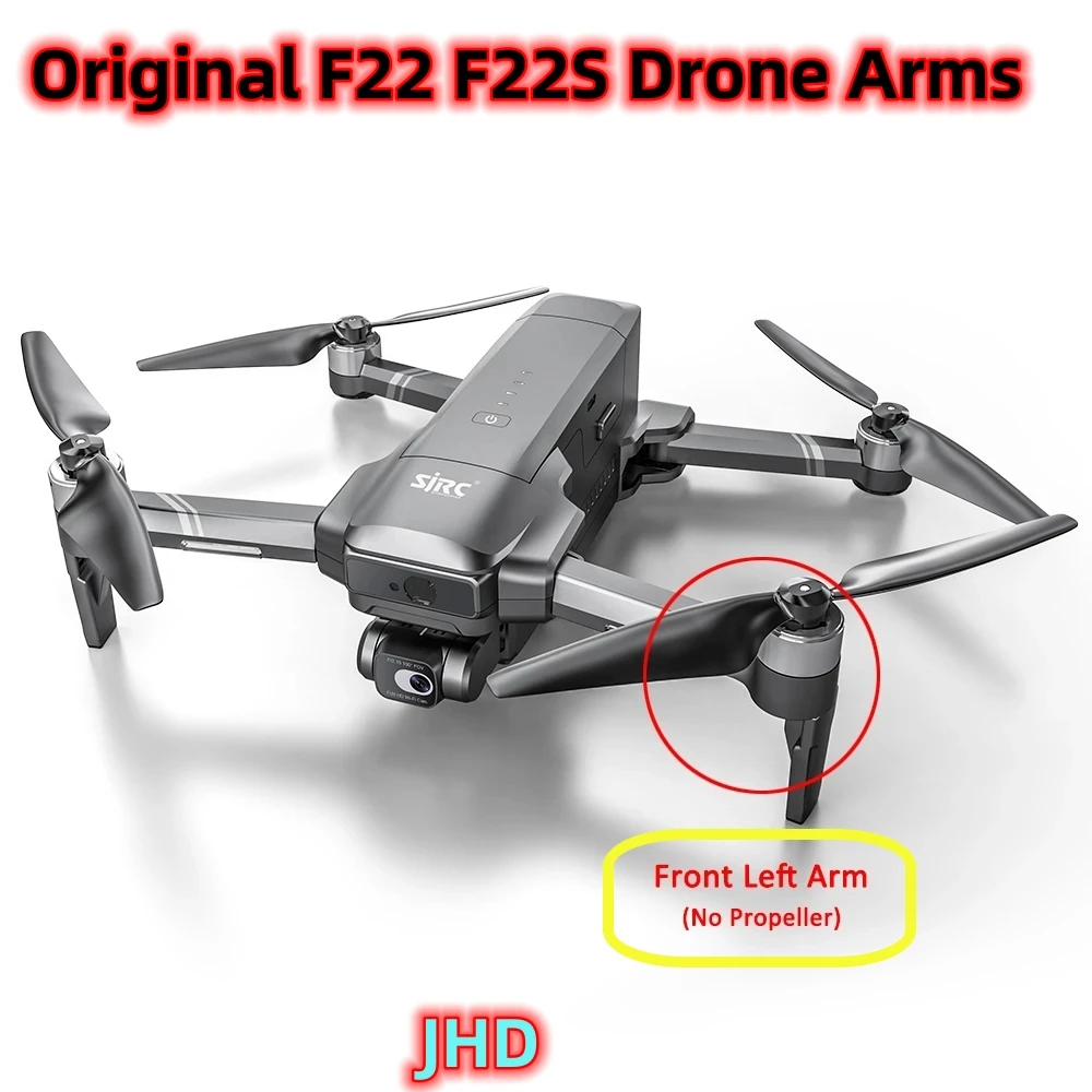 JHD Free Ship  SJRC F22 F22S RC Plane Spare Part Arms GPS RC Drone Quadcopter Arm Blades  Motor Engines Drone Accessories