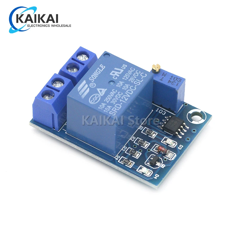 DC 12V Battery Undervoltage Low Voltage Cut off Automatic Switch Recovery Protection Module Charging Controller Protection Board