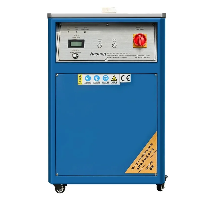 2500 Degree Induction Melting Machine For Melting Stone Gem Precious Stone Platinum