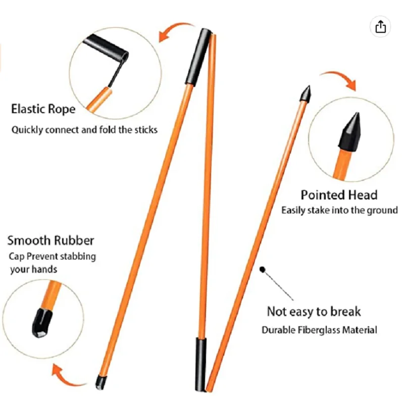 Golf Alignment Sticks, Golf Sticks Alignment Aid 48