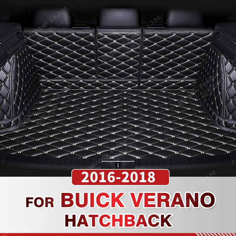 

Auto Full Coverage Trunk Mat For Buick VERANO Hatchback 2016-2018 17 Car Boot Cover Pad Interior Protector Accessories