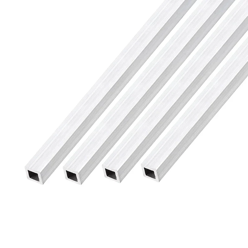 1 قطعة أنبوب مربع من الألومنيوم صندوق سبائك معدنية مواصفات الأنابيب 10x10 مللي متر/20x20 مللي متر/30x40 المواصفات الكاملة تستخدم على نطاق واسع