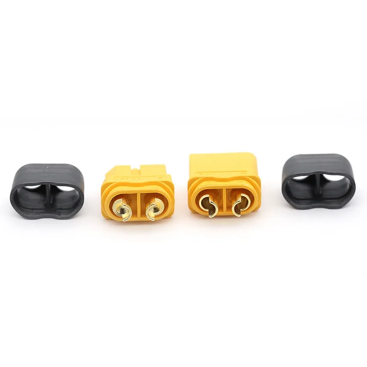 50pcs ams XT60 capped model drone ESC battery accessories adapter plug model aircraft accessories
