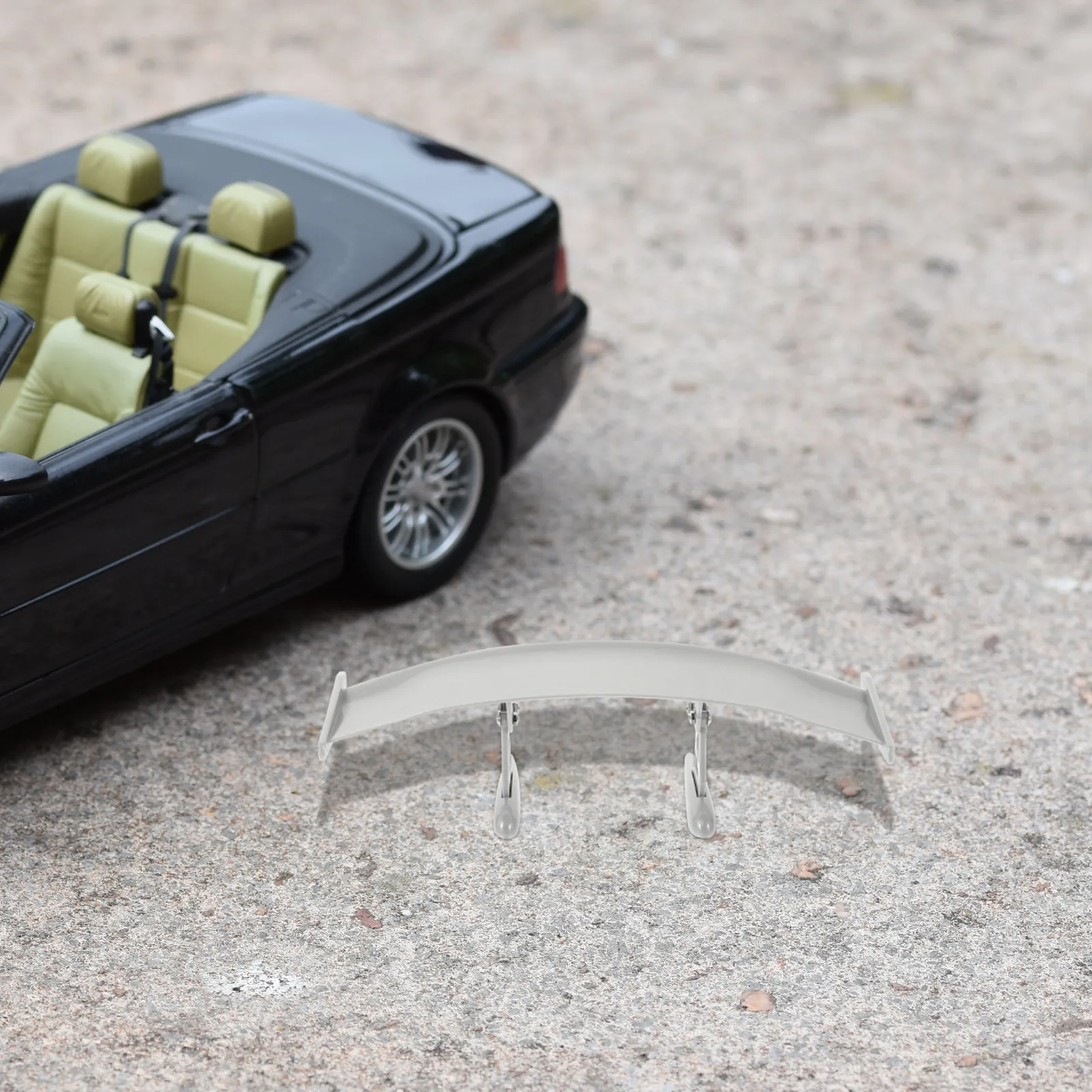 

Легкий задний спойлер из полипропилена для мини-дрифт-каров: универсальный, улучшающий стабильность и скорость, декоративный элемент для моделей автомобилей