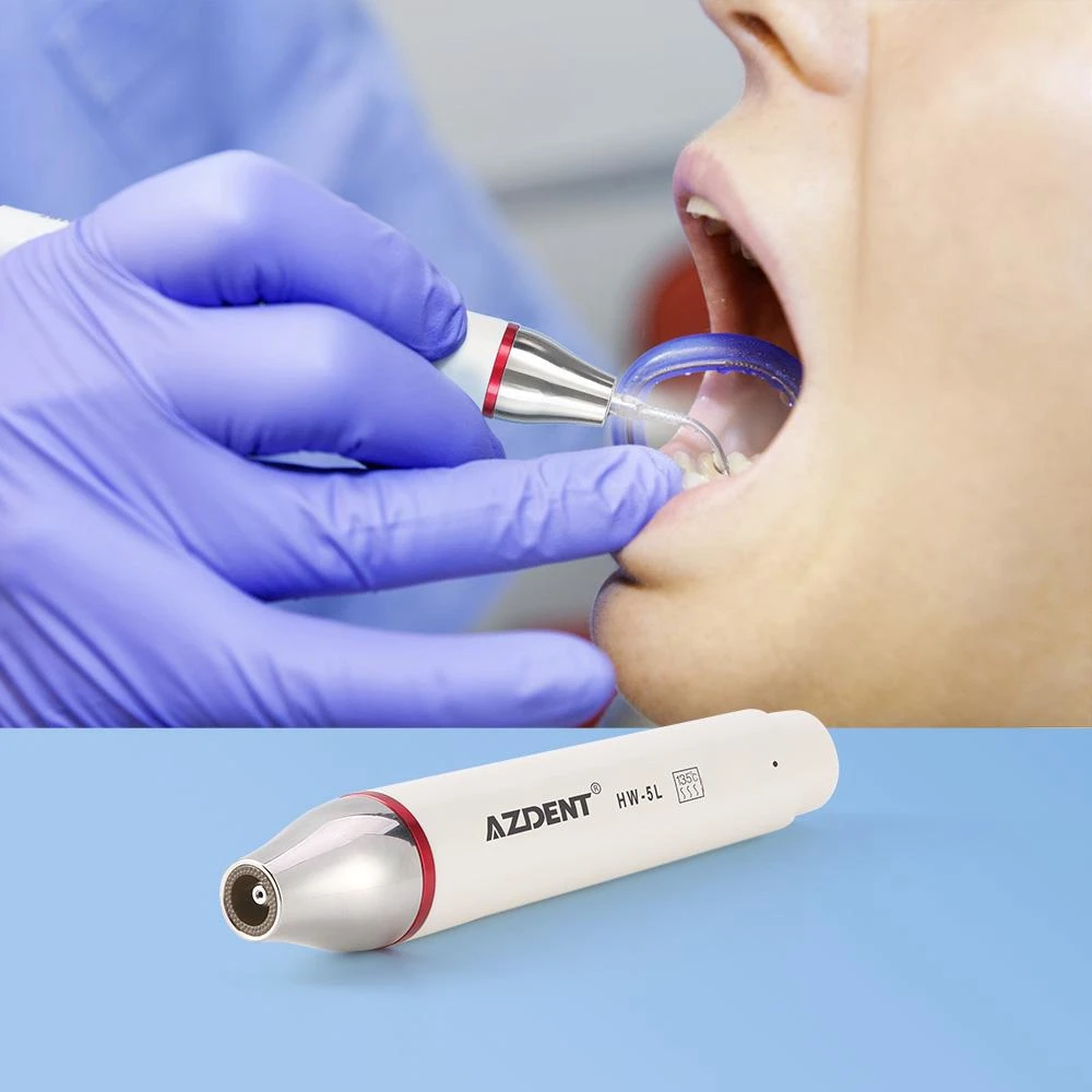 AZDENT New Dental LED Light Ultrasonic Piezo Scaler Handpiece Fit for Woodpecker EMS SATELEC DTE Dental Ultrasonic Scaler