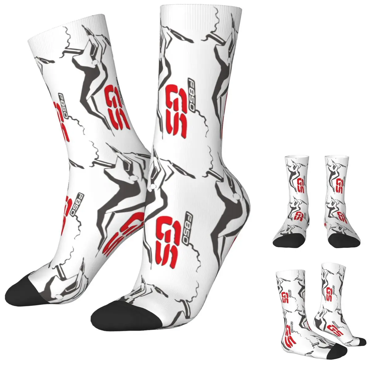 Winter Warm Hip-hop Unisex GS Design Socks Motocross Motorcycles Sweat Absorbing Basketball Socks