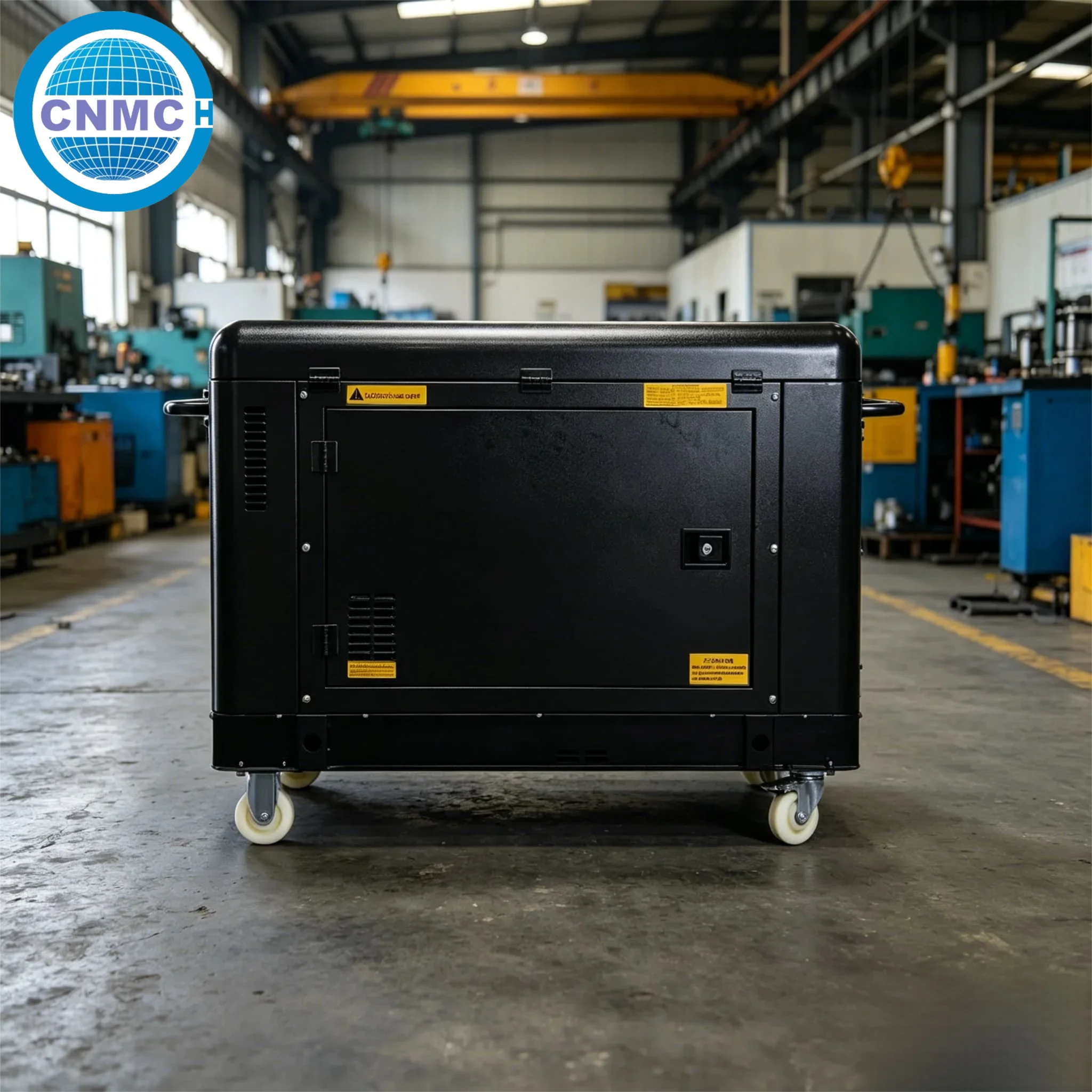 CNMC Silent Diesel Generators Set 110V 220V 380V 20KW Twin Cylinder generators for electricity Ready-to-use CE Certified