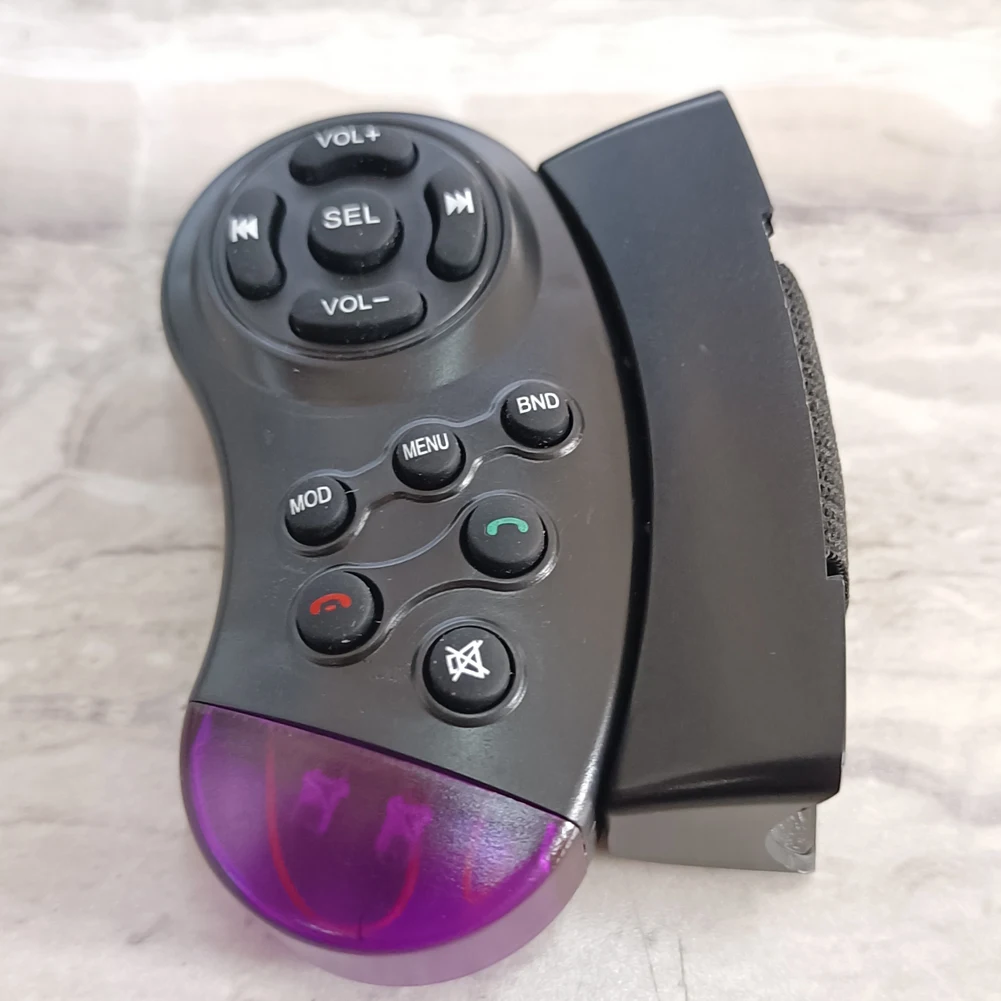 Steering Wheel Wireless Remote Control 11 Buttons Car Steering Wheel Wireless Control for Car CD DVD MP5 Player