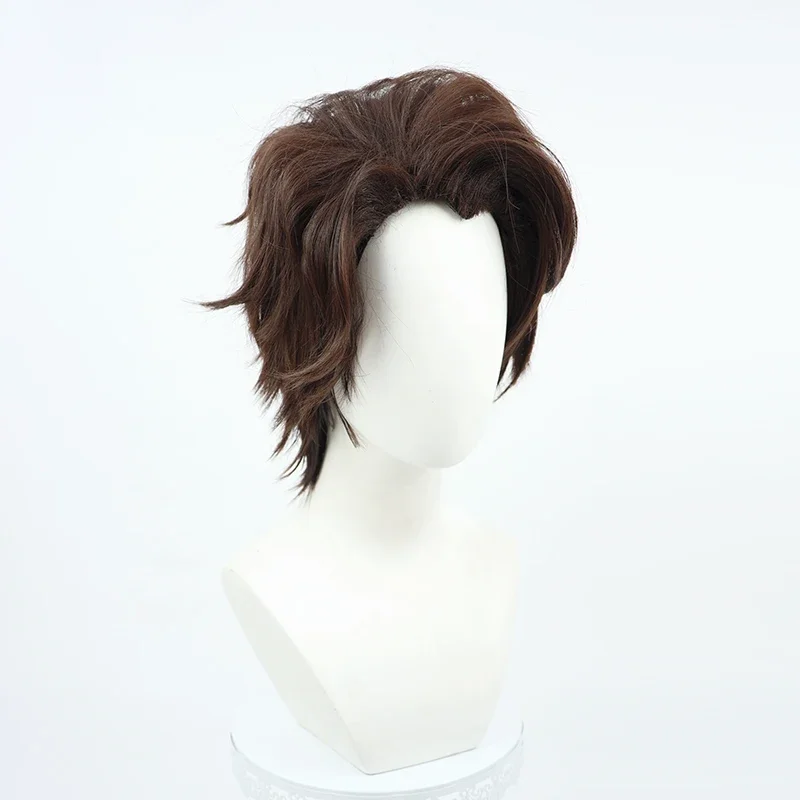 BLEACH Anime Sosuke Aizen Cosplay Halloween Party Prop Synthetic Hair Heat Resistant Fiber