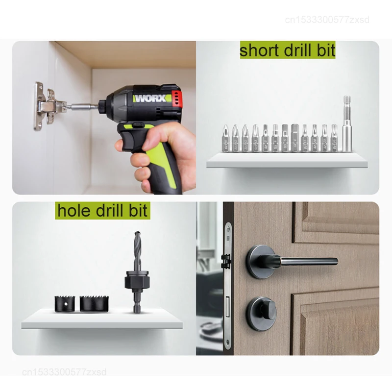 Xiaomi WORX Power Tool Accessory Kit 26Pcs Electric Drill Accessory Screwdriver Accessory Hexagonal Shank Accessory Kit WA1626