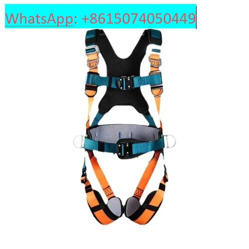 

Full body five-point air conditioner installation speed plug buckle European anti-fall seat belt