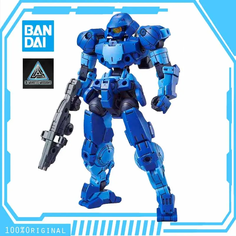 In Stock BANDAI ANIME 1/144 30 MINUTES MISSIONS 30MM bEXM-15 Porta Nova BLUE Assembly Plastic Model Kit Action Toys Figures Gift