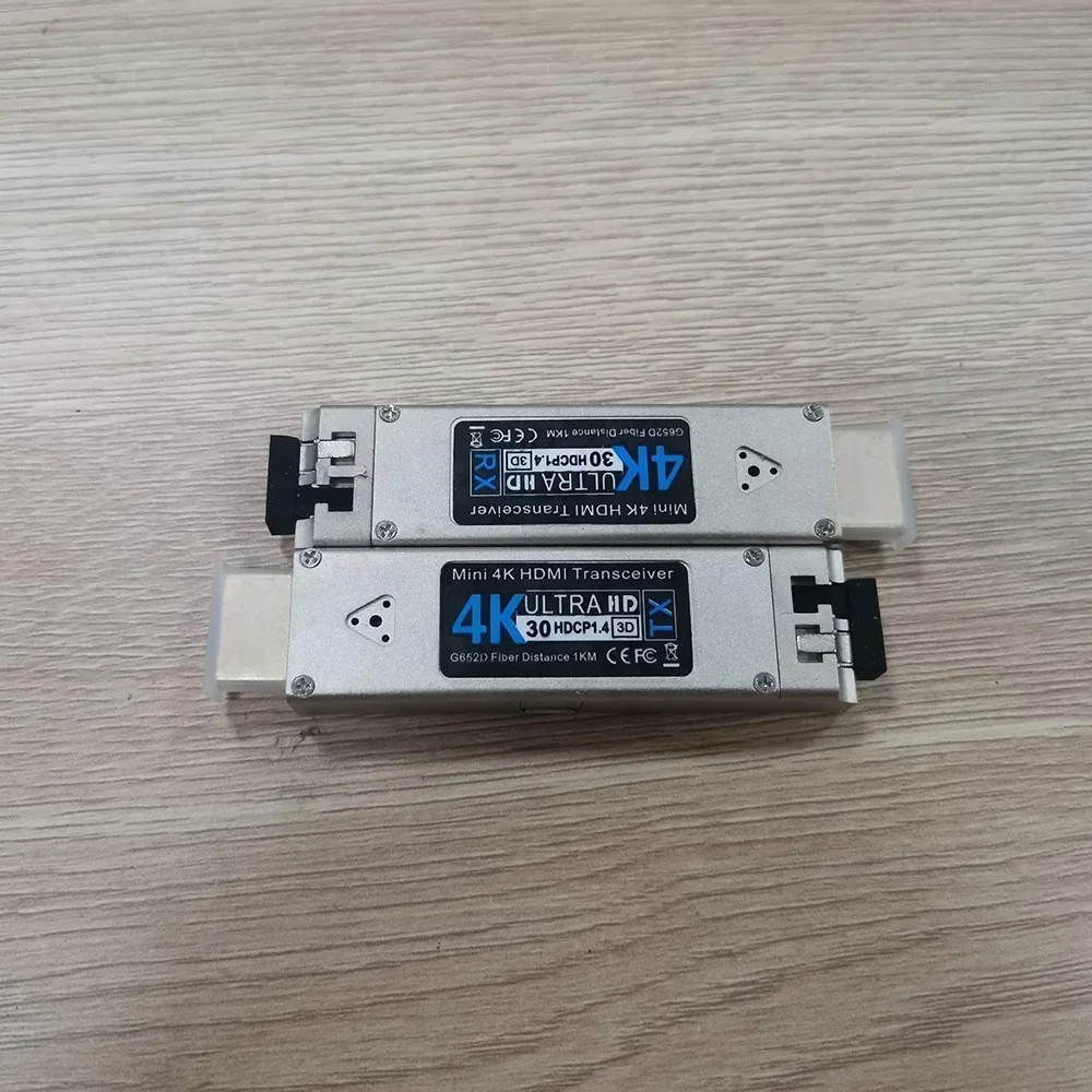 المبيعات الساخنة عبر الحدود 4K جهاز إرسال واستقبال ألياف الفيديو الصغير لا تأخير فقدان موسع على جهاز إرسال واستقبال الألياف البصرية #6