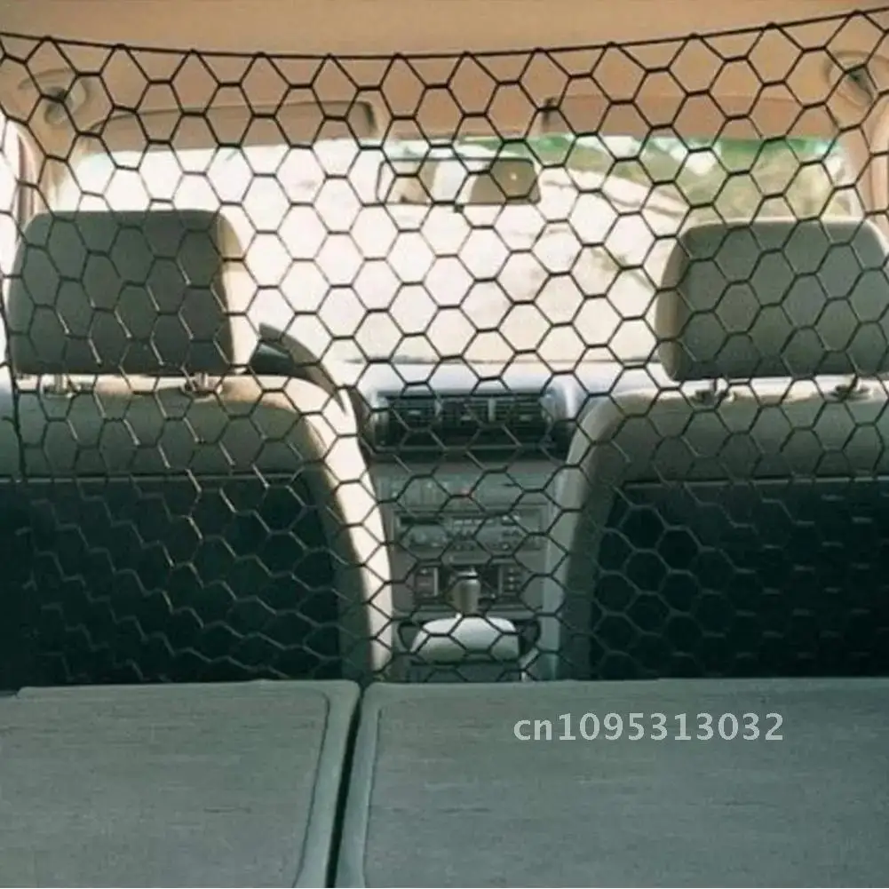 

Dog Barrier Net Practical Car Boot Pet Separation Net Fence Vehicle Fit Supplies 120cm*70cm Dog Any Things Safety Protection For