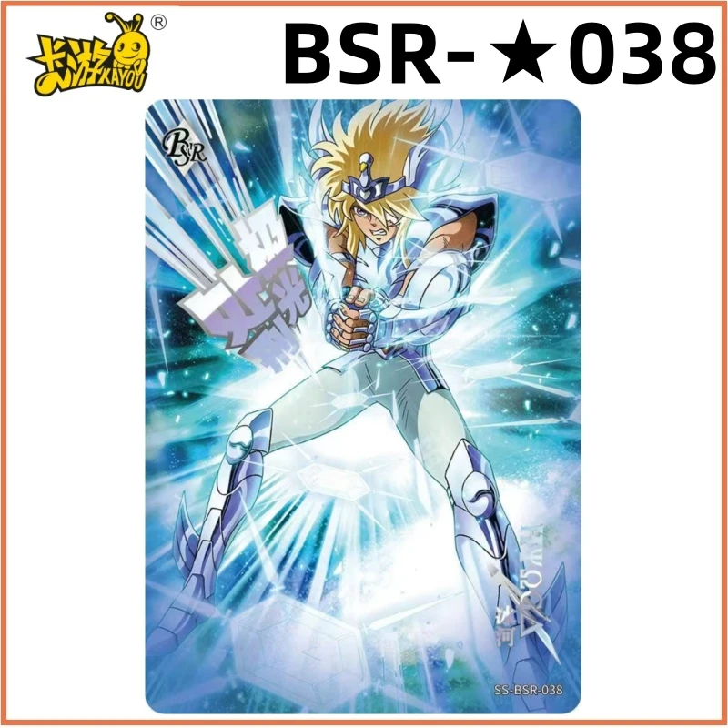 KAYOU Genuino Saint Seiya 4 serie Athena Pope Poseidon Carte BSR BTR UR MR Set Completo Giocattolo Per Bambini Gioco Anime Rare Carta di Raccolta