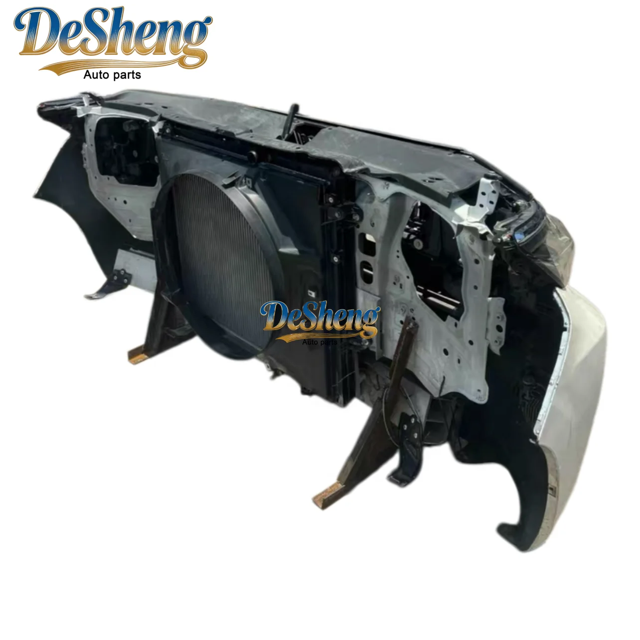 

Low Price High Quality Complete Front End Assembly Front Bumper Headlight Grille Radiator Louvers Hot Picks Parts