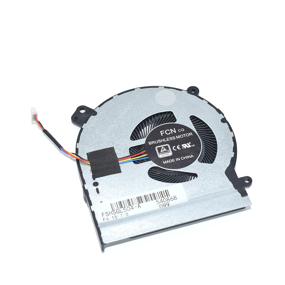 New Laptop CPU GPU Fan For ASUS ROG Strix GL504 GL504G GL504GS GL504GM GL504GW DC12V 4Pin 13NR00L0P12011 13NR00L0P11011