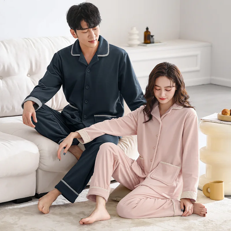 vetements-de-couple-en-flanelle-pour-hommes-et-femmes-vetements-de-maison-en-velours-corail-robe-rembourree-confortable-automne-et-hiver