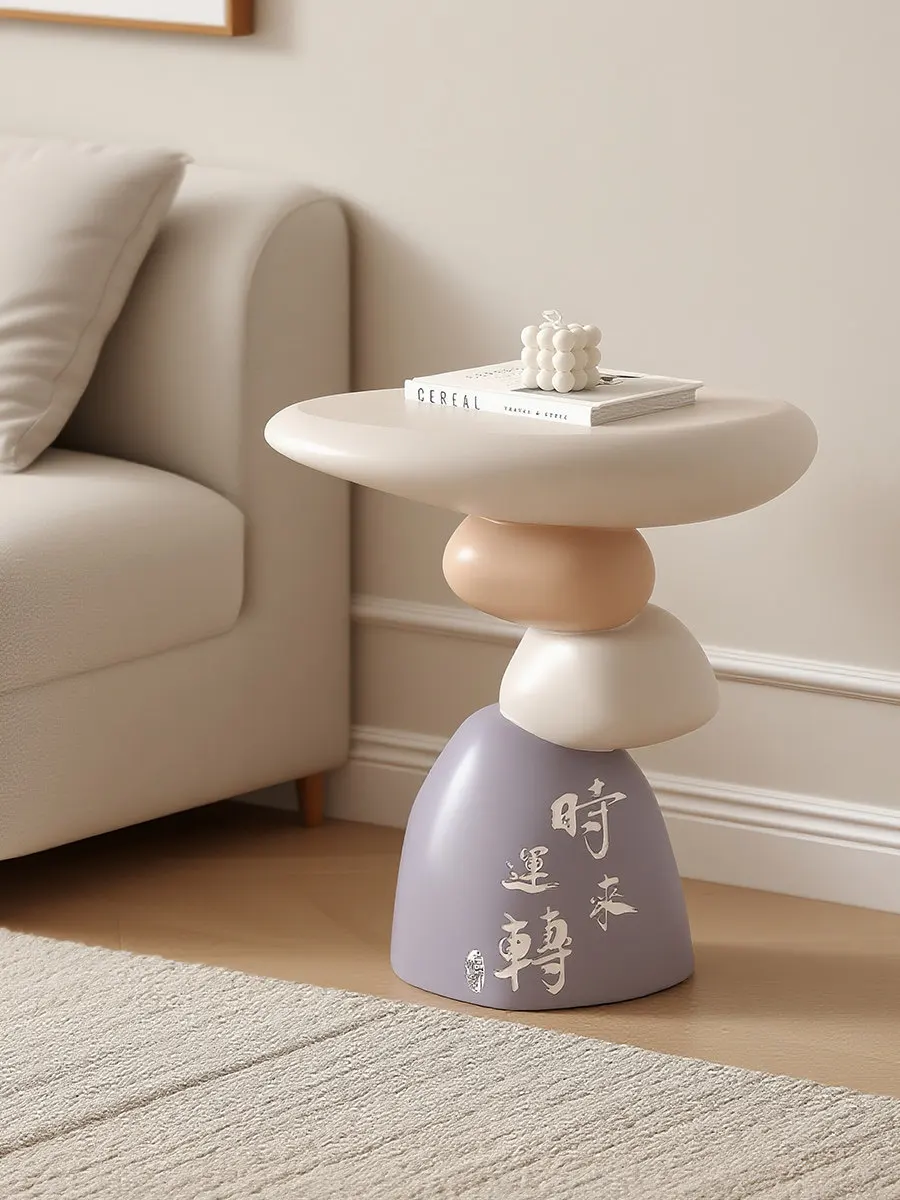 A Lucky Charm for Your Living Room A Cream-colored Floor-standing Ornament for The TV Cabinet Sofa Coffee Table and Home Storage