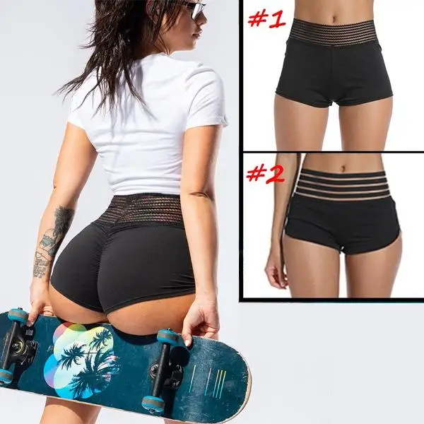 

Bla Splicing Yoga Stretch Sports Underpants Women's Tummy Control Slimming Pants Breathable Moisture ng Running Pants