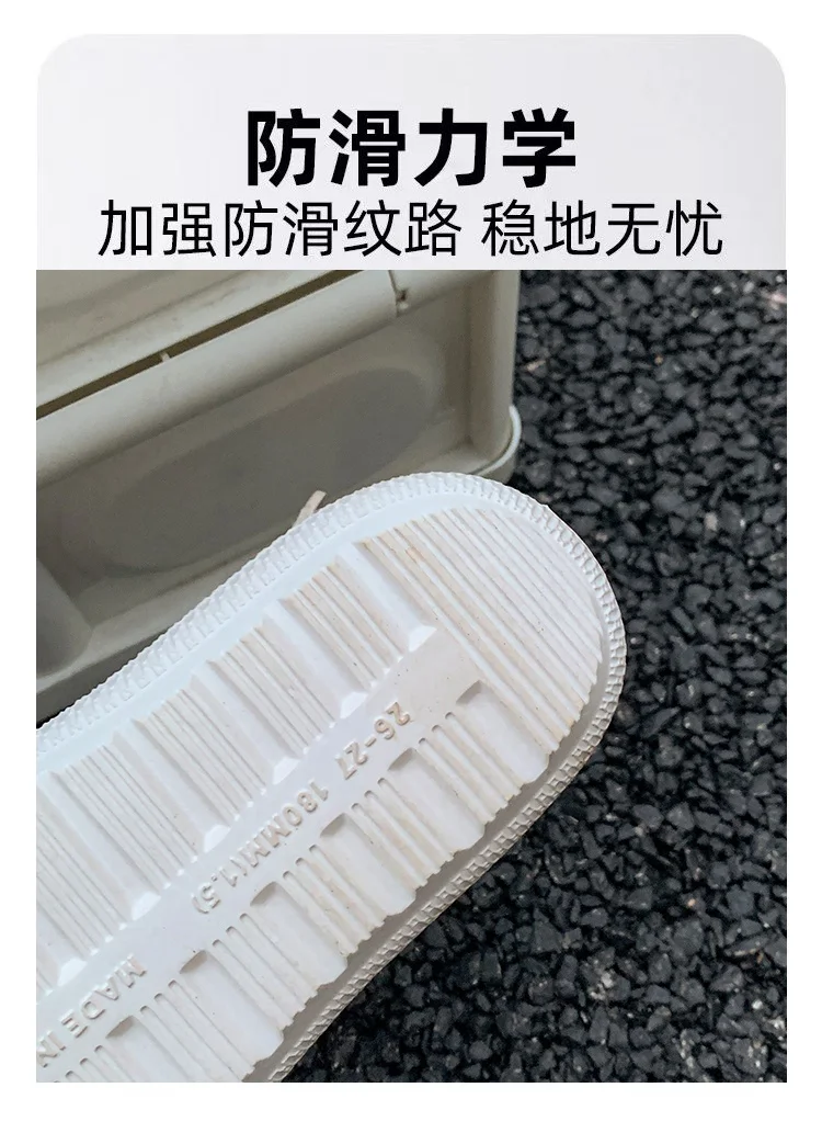 Kinder-Clogs für Jungen und Mädchen, Neue rutschfeste, bequeme, geschlossene Hausschuhe für drinnen und draußen – Detail 6