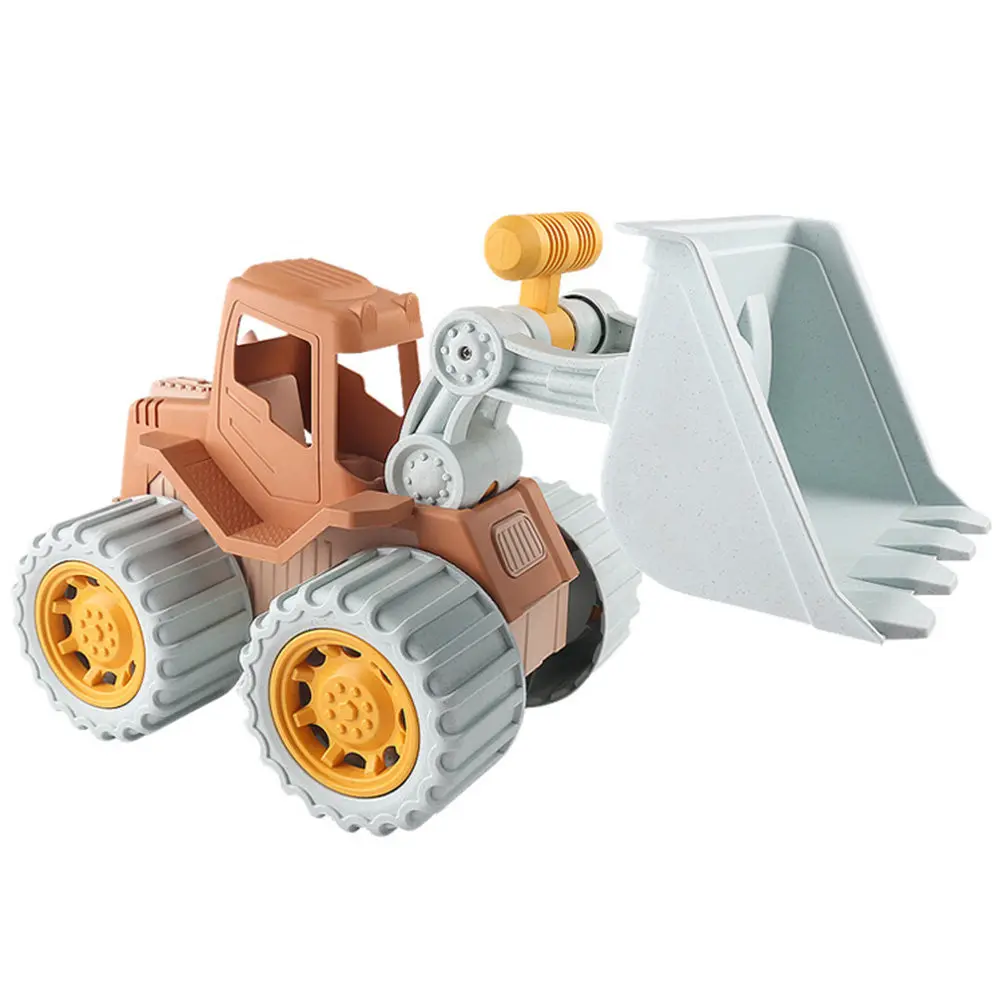 

Bulldozer Construction Vehicle Kids Car Push Back Engineering Truck Improve Communication Skills Educational Gift Idea