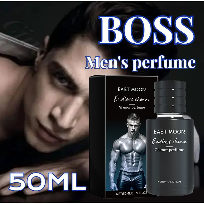 50ml Charming Men's Eau De Toilette Exudes Charm For Date Fragrance Sandalwood Irresistible Scent Perfume Masculinity For Man