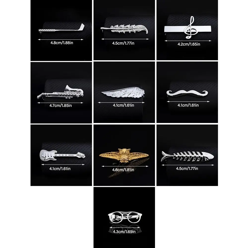 남성 여성을위한 맞춤형 다목적 유행 고품질 타이 클립 옷 못 타이 핀 비즈니스 정장 캐주얼 액세서리