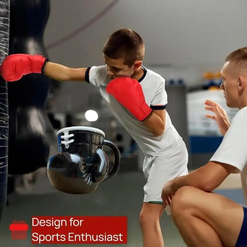 أكواب فريدة من نوعها من الفولاذ المقاوم للصدأ مستوحاة من تدريب الملاكمة للمدربين والرياضيين، 87HA