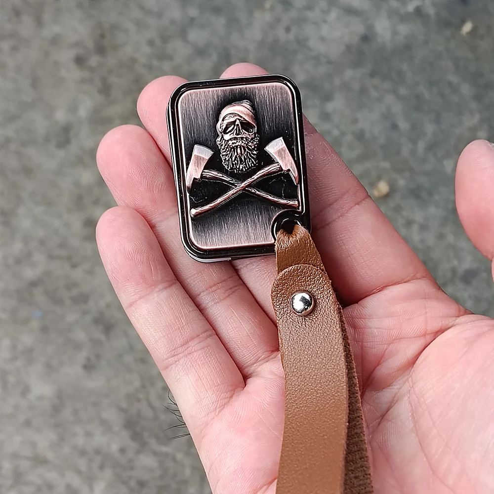 プッシュカードEDCフィジェットスピナー金属製フィジェットトイ大人のストレス解消磁気金属無限フィジェットスピナー