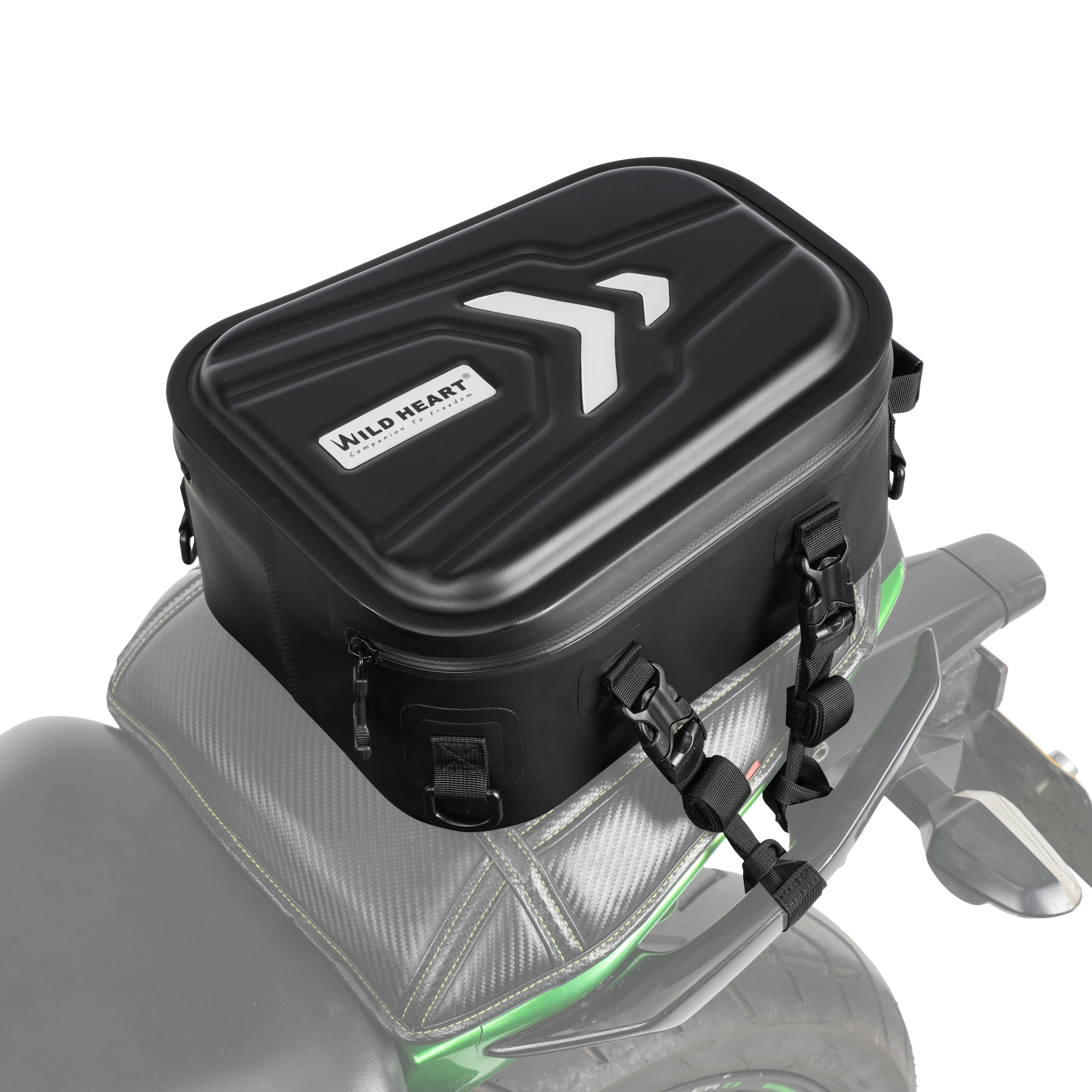 Hard Shell Multifunctional Universal Motorcycle Rear Seat Tail Bag 10L Waterproof Backpack Motorbike Rider Luggage