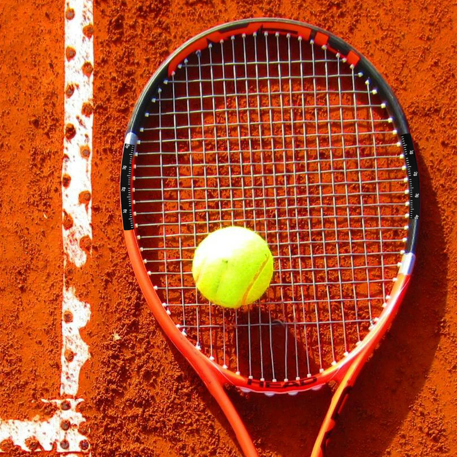 

Silicone Weighted Tennis Racket Balance Strip 4g Enhances Stability Performance Adjustable Golf TrainingAccessory
