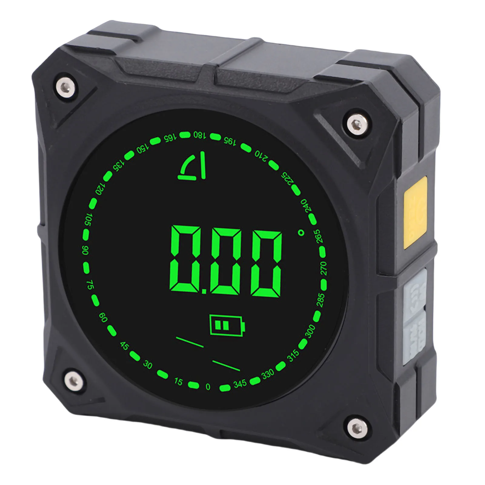 مكتشف الزوايا الرقمي من جانب واحد مغناطيسي قوي 0-90 ° /0-180 °   مقياس ميل مكعب عالي الدقة لمنشار الطاولة وأعمال النجارة