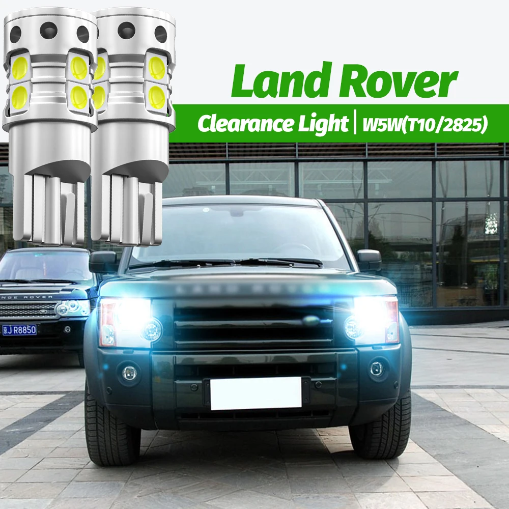 2 stücke LED Umriss Licht Parkplatz Lampe W5W T10 Canbus Für Land Rover Discovery 2 LR2 3 LR3 Sport Freelander Range rover Sport 1
