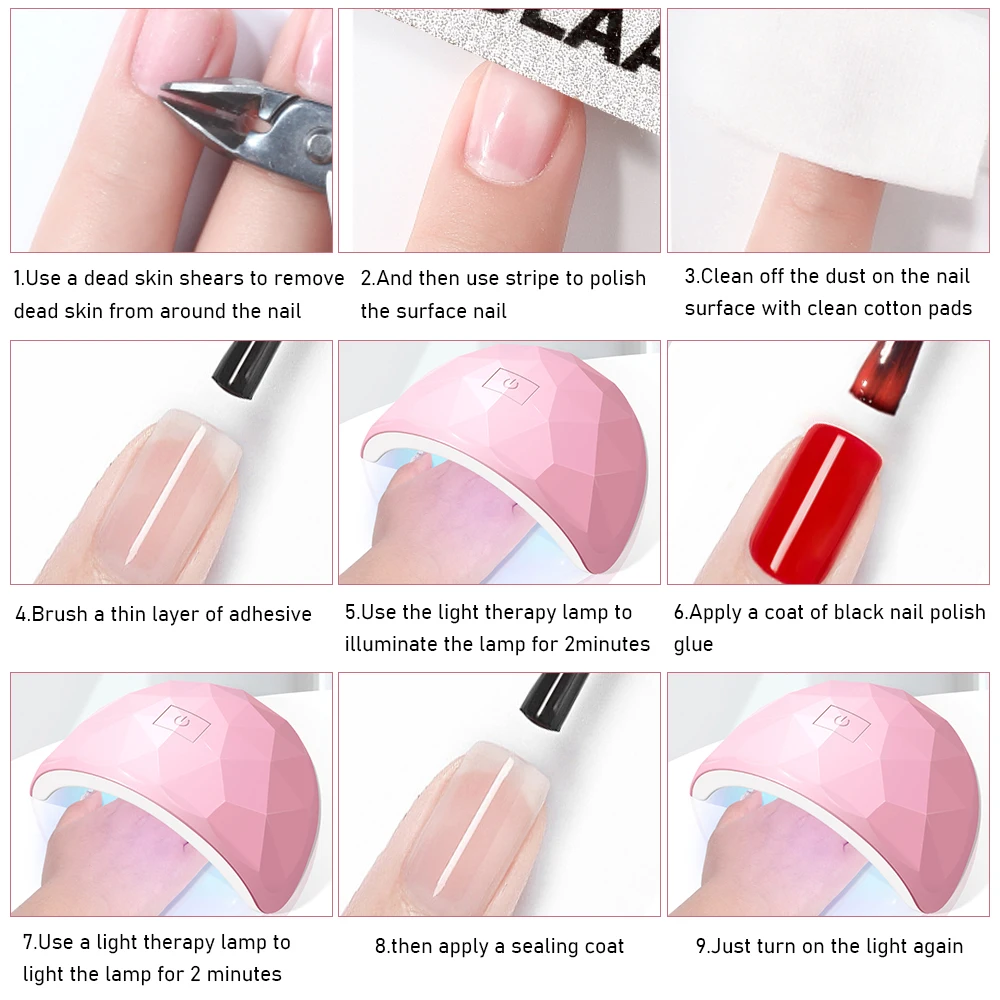 LULAA lampe LED UV multifonctionnelle pour ongles lampe cabine UV LED lampe de séchage de Gel pour ongles accessoires et outils professionnels pour ongles